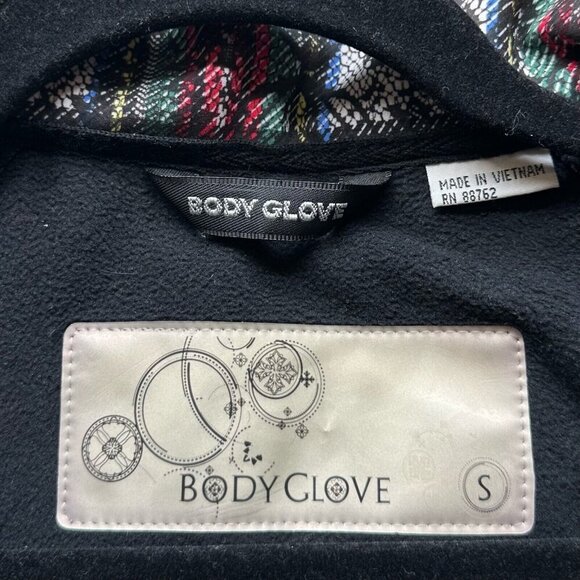 Body Glove Jacket Women S Plaid Faux Fur Trim Fleece Lined Hoodie Waterproof Red - Picture 9 of 14